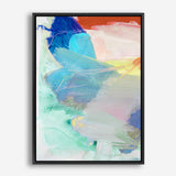Shop Cha Cha II Canvas Print a painted abstract themed framed canvas wall art print from The Print Emporium artwork collection - Buy Australian made fine art painting style stretched canvas prints for the home and your interior decor space, TPE-PC-HN066-CA-35X46-NF