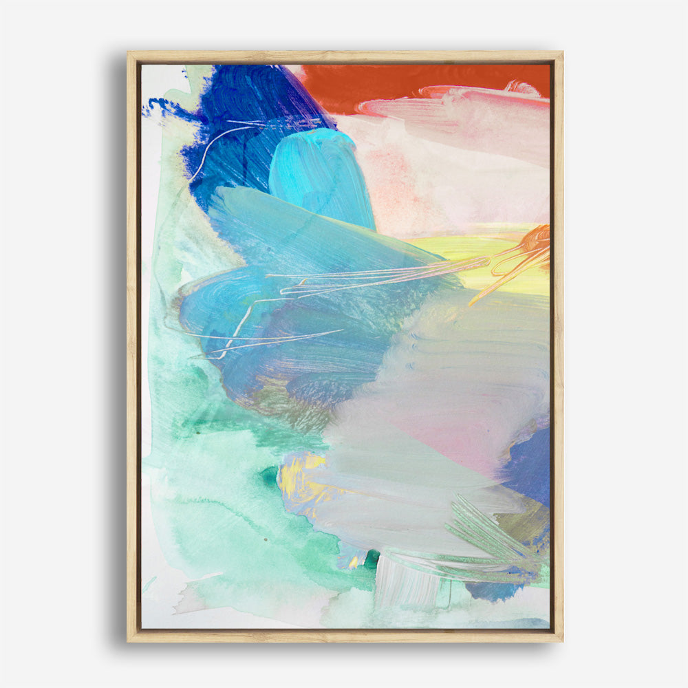 Shop Cha Cha II Canvas Print a painted abstract themed framed canvas wall art print from The Print Emporium artwork collection - Buy Australian made fine art painting style stretched canvas prints for the home and your interior decor space, TPE-PC-HN066-CA-35X46-NF