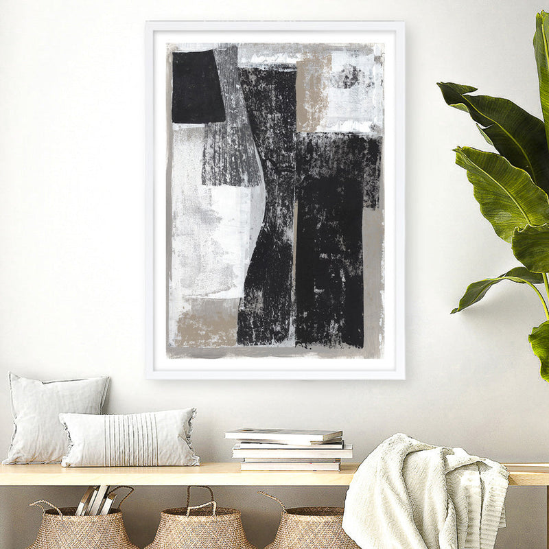 Shop Chasing I Art Print a painted abstract themed wall art print from The Print Emporium wall artwork collection - Buy Australian made fine art painting style poster and framed prints for the home and your interior decor room, TPE-PC-MW233-AP