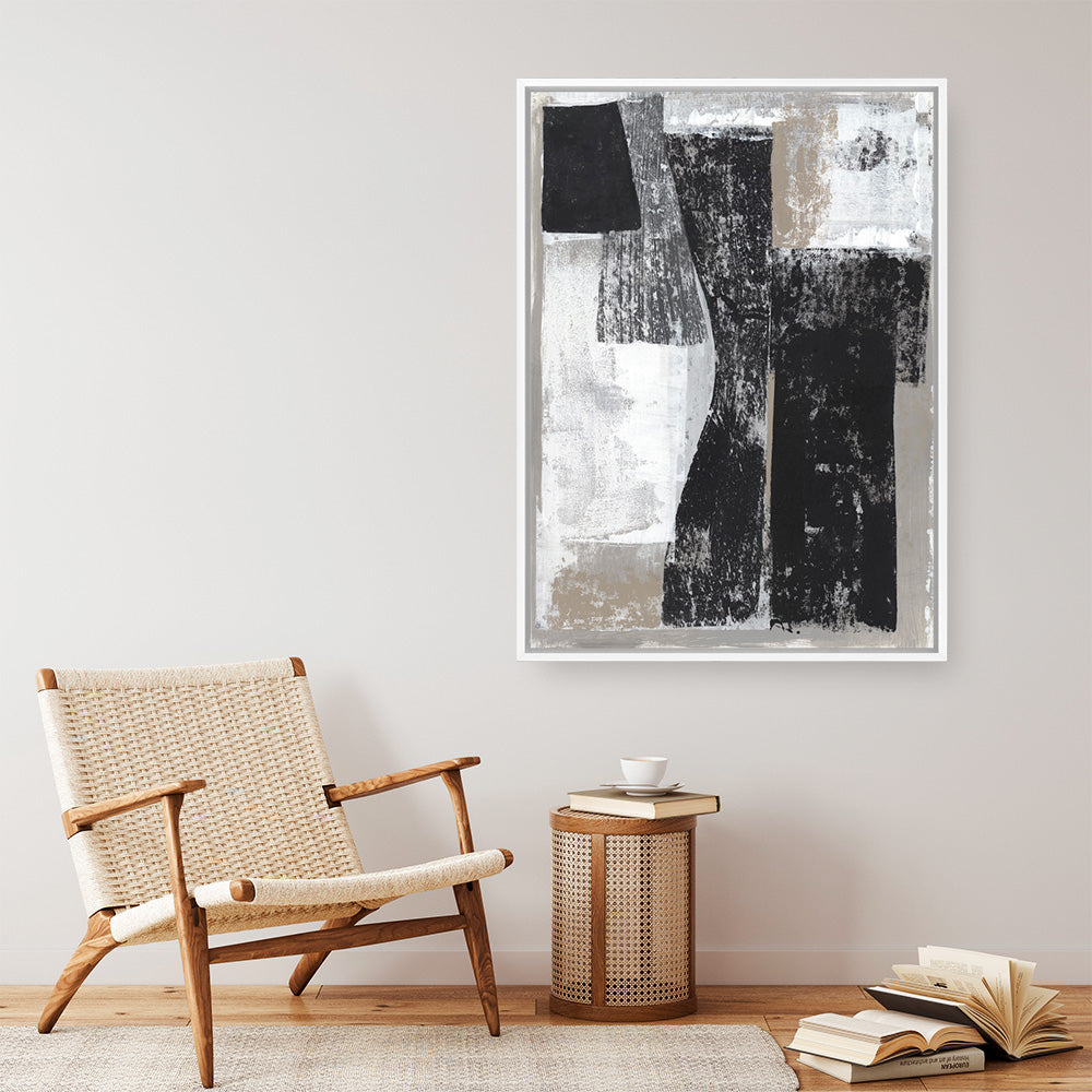 Shop Chasing I Canvas Print a painted abstract themed framed canvas wall art print from The Print Emporium artwork collection - Buy Australian made fine art painting style stretched canvas prints for the home and your interior decor space, TPE-PC-MW233-CA-35X46-NF