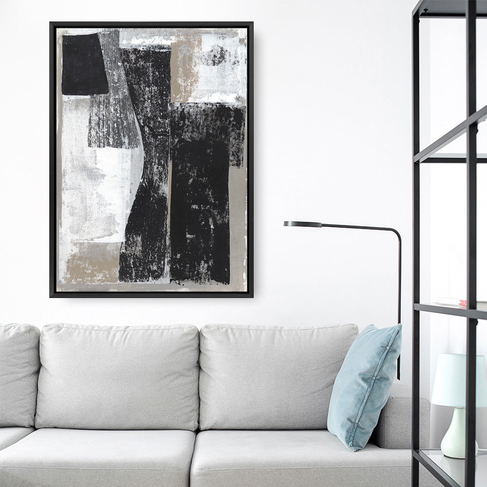 Shop Chasing I Canvas Print a painted abstract themed framed canvas wall art print from The Print Emporium artwork collection - Buy Australian made fine art painting style stretched canvas prints for the home and your interior decor space, TPE-PC-MW233-CA-35X46-NF