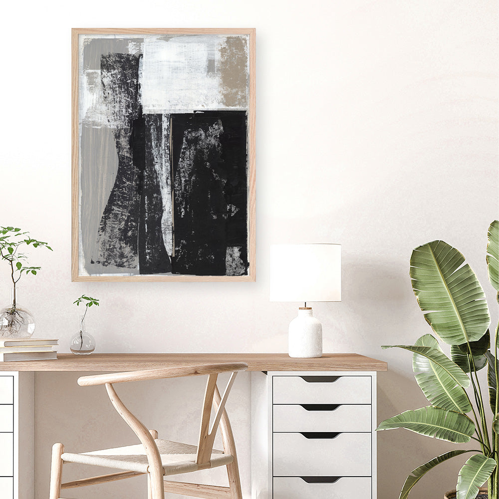Shop Chasing II Art Print a painted abstract themed wall art print from The Print Emporium wall artwork collection - Buy Australian made fine art painting style poster and framed prints for the home and your interior decor room, TPE-PC-MW234-AP