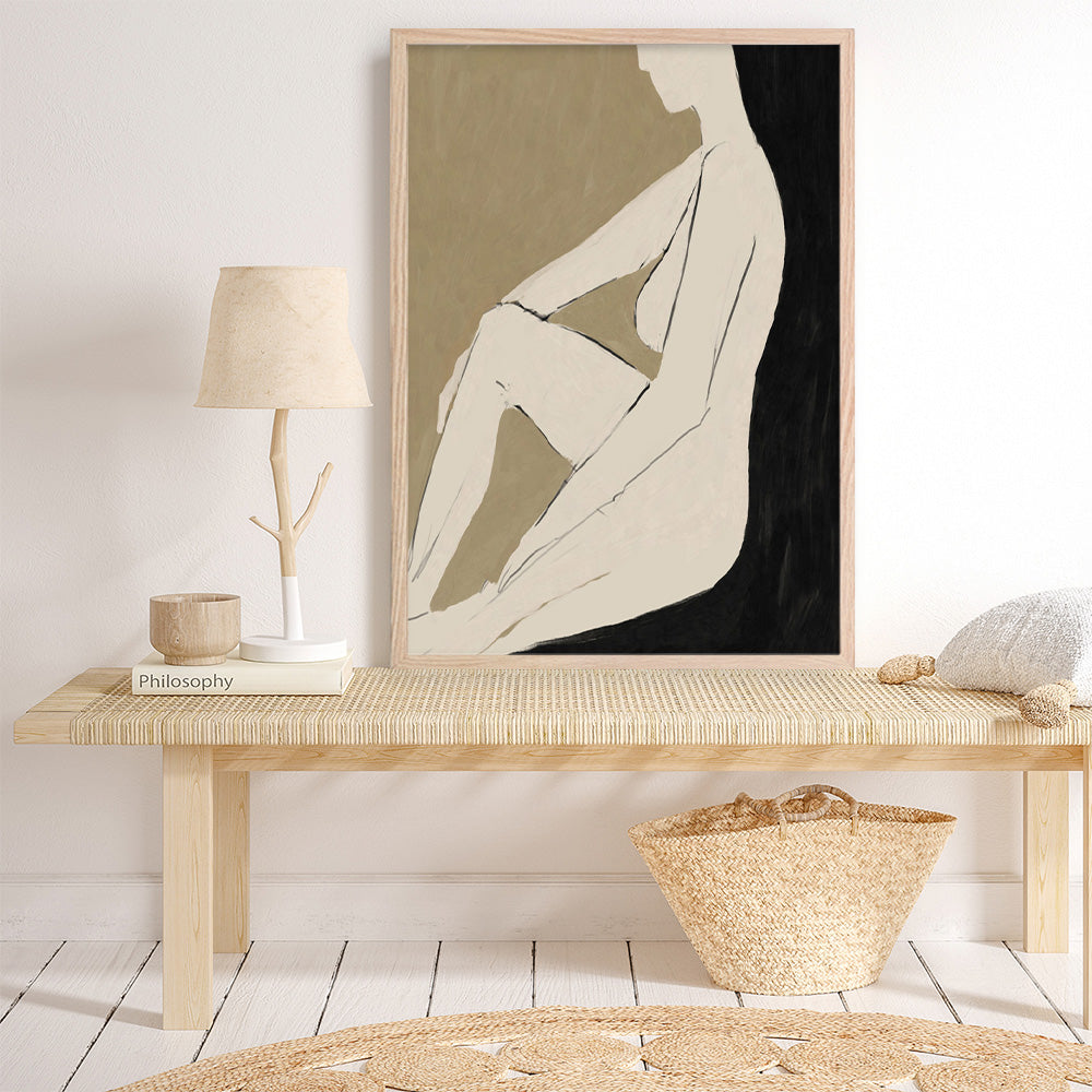 Shop Chill Art Print a painted abstract themed wall art print from The Print Emporium wall artwork collection - Buy Australian made fine art painting style poster and framed prints for the home and your interior decor room, TPE-DH-026-AP