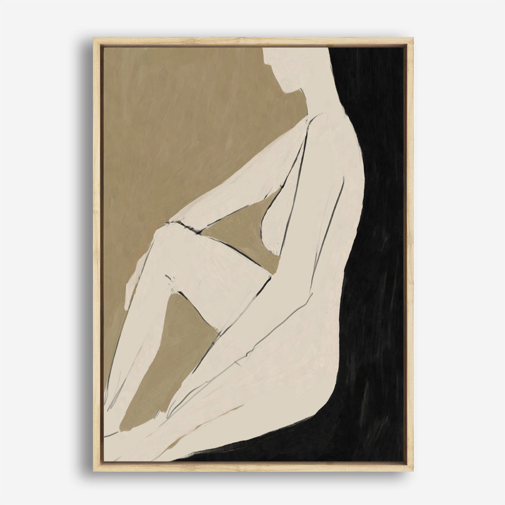 Shop Chill Canvas Print a painted abstract themed framed canvas wall art print from The Print Emporium artwork collection - Buy Australian made fine art painting style stretched canvas prints for the home and your interior decor space, TPE-DH-026-CA-35X46-NF