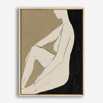 Shop Chill Canvas Print a painted abstract themed framed canvas wall art print from The Print Emporium artwork collection - Buy Australian made fine art painting style stretched canvas prints for the home and your interior decor space, TPE-DH-026-CA-35X46-NF