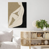 Shop Chill Canvas Print a painted abstract themed framed canvas wall art print from The Print Emporium artwork collection - Buy Australian made fine art painting style stretched canvas prints for the home and your interior decor space, TPE-DH-026-CA-35X46-NF