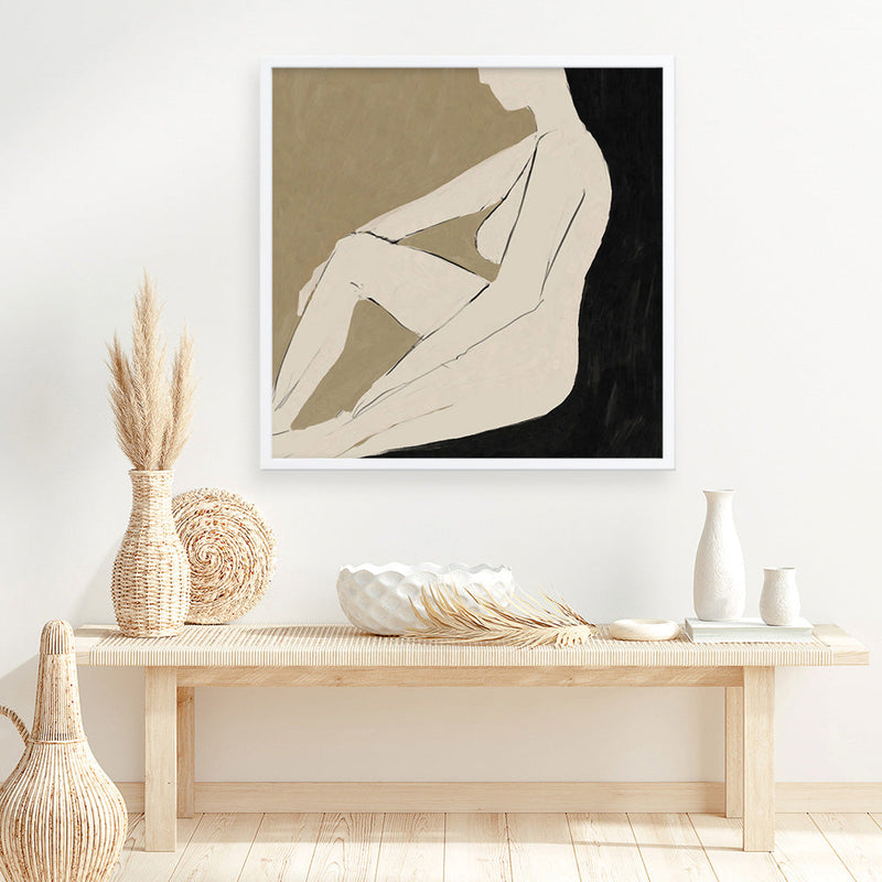 Shop Chill (Square) Art Print a painted abstract themed wall art print from The Print Emporium wall artwork collection - Buy Australian made fine art painting style poster and framed prints for the home and your interior decor room, TPE-DH-256-AP