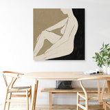 Shop Chill (Square) Canvas Print a painted abstract themed framed canvas wall art print from The Print Emporium artwork collection - Buy Australian made fine art painting style stretched canvas prints for the home and your interior decor space, TPE-DH-256-CA-40X40-NF