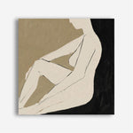 Shop Chill (Square) Canvas Print a painted abstract themed framed canvas wall art print from The Print Emporium artwork collection - Buy Australian made fine art painting style stretched canvas prints for the home and your interior decor space, TPE-DH-256-CA-40X40-NF