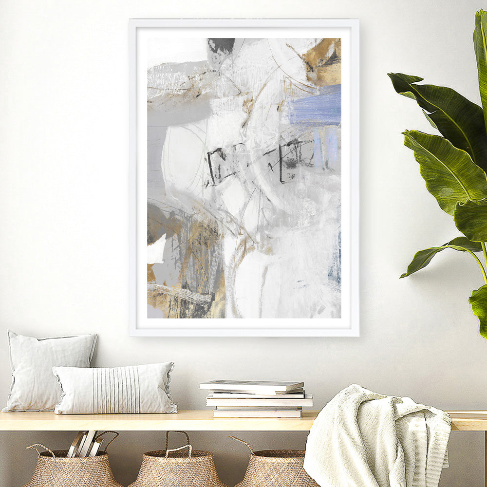 Shop Chromatized I Art Print a painted abstract themed wall art print from The Print Emporium wall artwork collection - Buy Australian made fine art painting style poster and framed prints for the home and your interior decor room, TPE-PC-PC010-AP