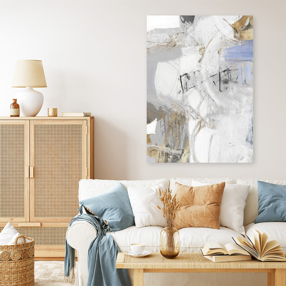 Shop Chromatized I Canvas Print a painted abstract themed framed canvas wall art print from The Print Emporium artwork collection - Buy Australian made fine art painting style stretched canvas prints for the home and your interior decor space, TPE-PC-PC010-CA-35X46-NF
