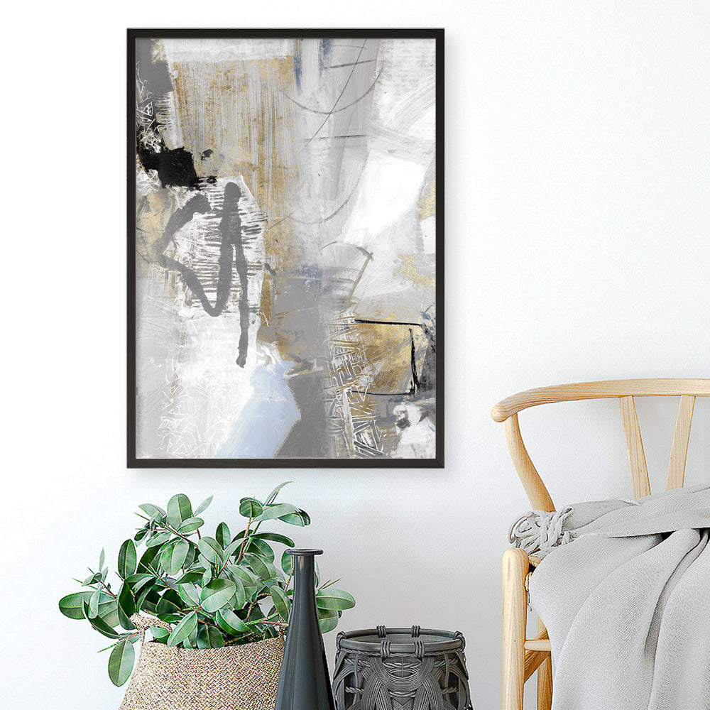 Shop Chromatized II Art Print a painted abstract themed wall art print from The Print Emporium wall artwork collection - Buy Australian made fine art painting style poster and framed prints for the home and your interior decor room, TPE-PC-PC011-AP