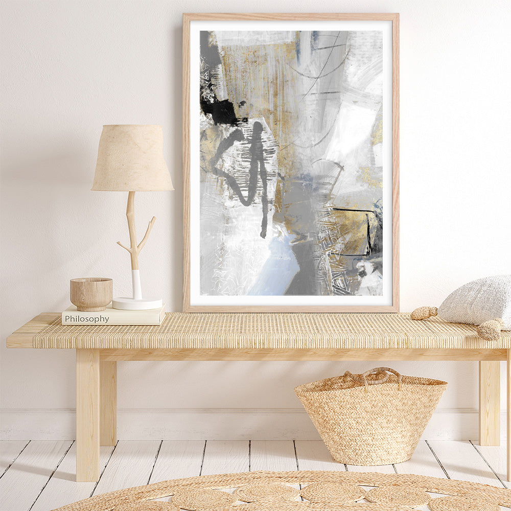 Shop Chromatized II Art Print a painted abstract themed wall art print from The Print Emporium wall artwork collection - Buy Australian made fine art painting style poster and framed prints for the home and your interior decor room, TPE-PC-PC011-AP