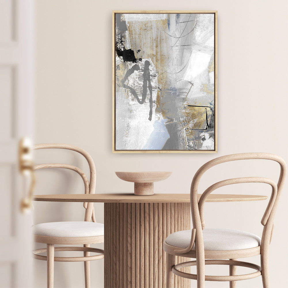 Shop Chromatized II Canvas Print a painted abstract themed framed canvas wall art print from The Print Emporium artwork collection - Buy Australian made fine art painting style stretched canvas prints for the home and your interior decor space, TPE-PC-PC011-CA-35X46-NF