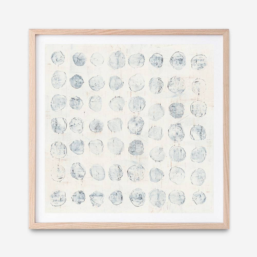 Shop Circles on White (Square) Art Print a painted abstract themed wall art print from The Print Emporium wall artwork collection - Buy Australian made fine art painting style poster and framed prints for the home and your interior decor room, TPE-WA-71757-AP