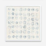 Shop Circles on White (Square) Art Print a painted abstract themed wall art print from The Print Emporium wall artwork collection - Buy Australian made fine art painting style poster and framed prints for the home and your interior decor room, TPE-WA-71757-AP