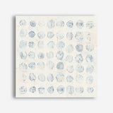 Shop Circles on White (Square) Canvas Print a painted abstract themed framed canvas wall art print from The Print Emporium artwork collection - Buy Australian made fine art painting style stretched canvas prints for the home and your interior decor space, TPE-WA-71757-CA-40X40-NF