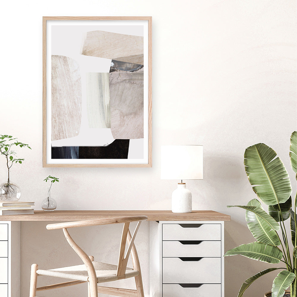 Shop Clay 2 Art Print a painted abstract themed wall art print from The Print Emporium wall artwork collection - Buy Australian made fine art painting style poster and framed prints for the home and your interior decor room, TPE-DH-027-AP