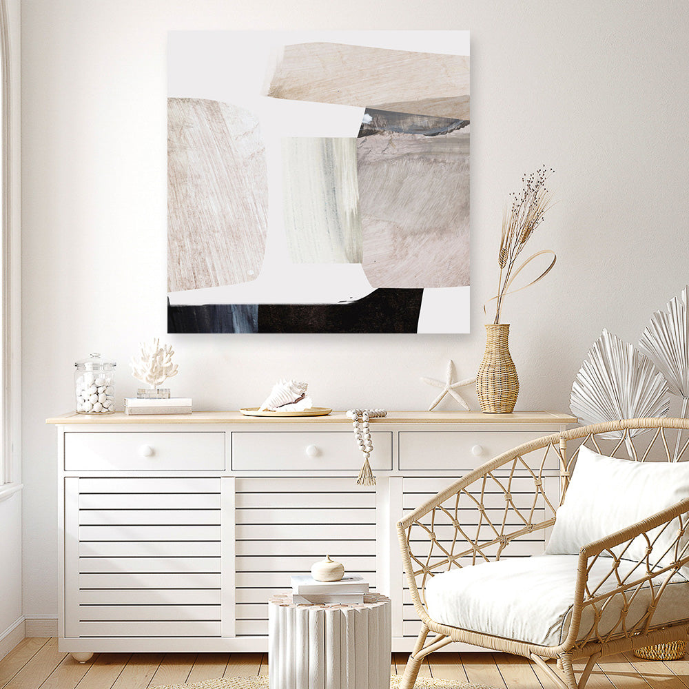 Shop Clay 2 (Square) Canvas Print a painted abstract themed framed canvas wall art print from The Print Emporium artwork collection - Buy Australian made fine art painting style stretched canvas prints for the home and your interior decor space, TPE-DH-257-CA-40X40-NF