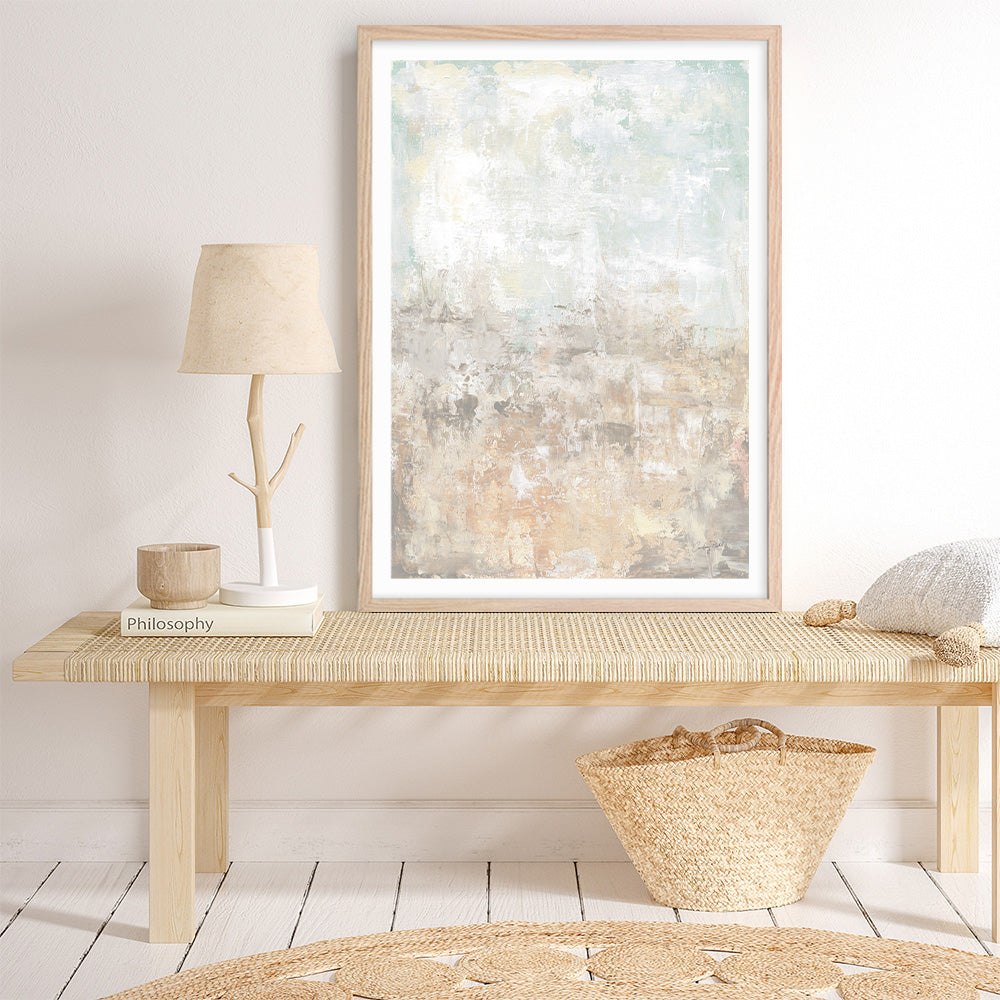 Shop Clay I Art Print a painted abstract themed wall art print from The Print Emporium wall artwork collection - Buy Australian made fine art painting style poster and framed prints for the home and your interior decor room, TPE-WA-73209-AP