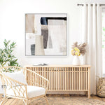 Shop Clay (Square) Canvas Print a painted abstract themed framed canvas wall art print from The Print Emporium artwork collection - Buy Australian made fine art painting style stretched canvas prints for the home and your interior decor space, TPE-DH-258-CA-40X40-NF