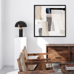 Shop Clay (Square) Canvas Print a painted abstract themed framed canvas wall art print from The Print Emporium artwork collection - Buy Australian made fine art painting style stretched canvas prints for the home and your interior decor space, TPE-DH-258-CA-40X40-NF