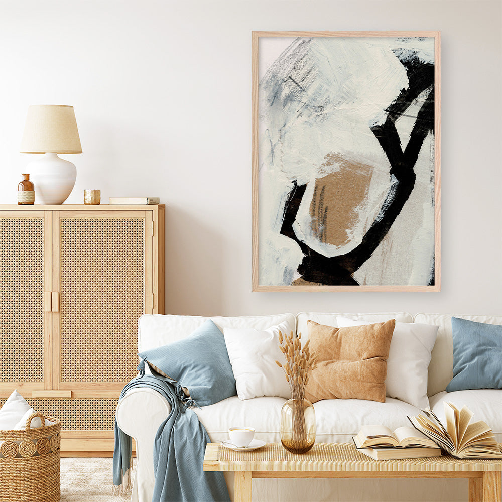 Shop Click Art Print a painted abstract themed wall art print from The Print Emporium wall artwork collection - Buy Australian made fine art painting style poster and framed prints for the home and your interior decor room, TPE-DH-029-AP