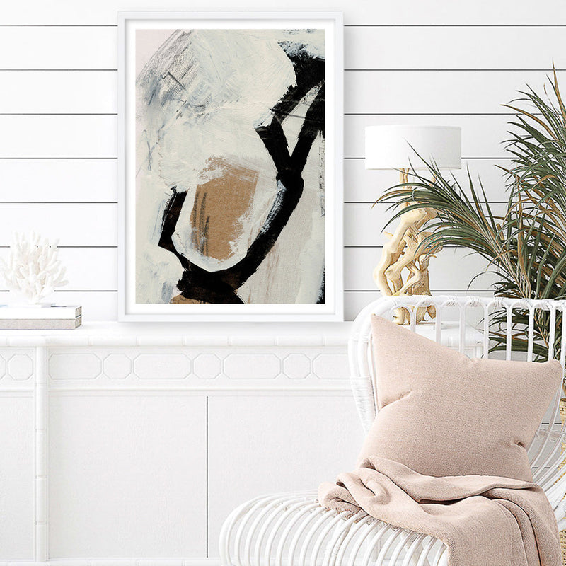 Shop Click Art Print a painted abstract themed wall art print from The Print Emporium wall artwork collection - Buy Australian made fine art painting style poster and framed prints for the home and your interior decor room, TPE-DH-029-AP