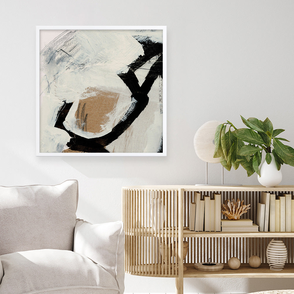 Shop Click (Square) Art Print a painted abstract themed wall art print from The Print Emporium wall artwork collection - Buy Australian made fine art painting style poster and framed prints for the home and your interior decor room, TPE-DH-259-AP