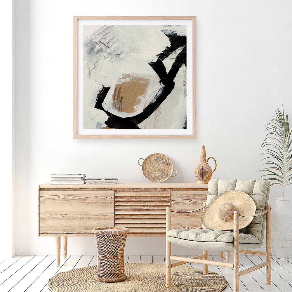 Shop Click (Square) Art Print a painted abstract themed wall art print from The Print Emporium wall artwork collection - Buy Australian made fine art painting style poster and framed prints for the home and your interior decor room, TPE-DH-259-AP