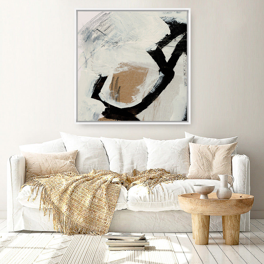 Shop Click (Square) Canvas Print a painted abstract themed framed canvas wall art print from The Print Emporium artwork collection - Buy Australian made fine art painting style stretched canvas prints for the home and your interior decor space, TPE-DH-259-CA-40X40-NF