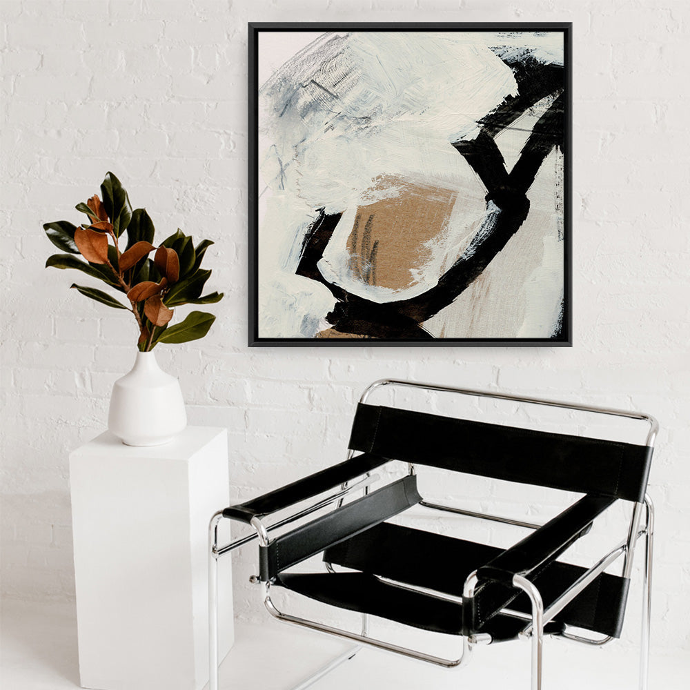 Shop Click (Square) Canvas Print a painted abstract themed framed canvas wall art print from The Print Emporium artwork collection - Buy Australian made fine art painting style stretched canvas prints for the home and your interior decor space, TPE-DH-259-CA-40X40-NF