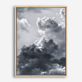 Shop Cloudscape Canvas Print a painted style framed canvas wall art print from The Print Emporium artwork collection - Buy Australian made fine art painting style stretched canvas prints for the home and your interior decor space, TPE-020-CA-35X46-NF