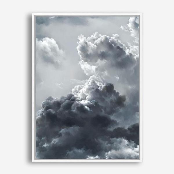 Shop Cloudscape Canvas Print a painted style framed canvas wall art print from The Print Emporium artwork collection - Buy Australian made fine art painting style stretched canvas prints for the home and your interior decor space, TPE-020-CA-35X46-NF