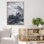 Shop Cloudscape Canvas Print a painted style framed canvas wall art print from The Print Emporium artwork collection - Buy Australian made fine art painting style stretched canvas prints for the home and your interior decor space, TPE-020-CA-35X46-NF
