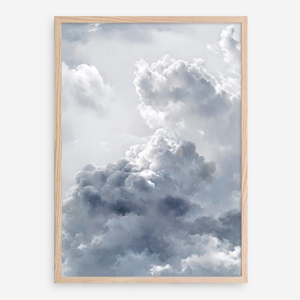 Shop Cloudscape II Art Print a painted style wall art print from The Print Emporium wall artwork collection - Buy Australian made fine art painting style poster and framed prints for the home and your interior decor room, TPE-273-AP