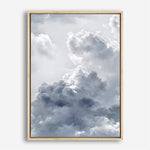Shop Cloudscape II Canvas Print a painted style framed canvas wall art print from The Print Emporium artwork collection - Buy Australian made fine art painting style stretched canvas prints for the home and your interior decor space, TPE-273-CA-35X46-NF