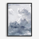 Shop Cloudscape II Canvas Print a painted style framed canvas wall art print from The Print Emporium artwork collection - Buy Australian made fine art painting style stretched canvas prints for the home and your interior decor space, TPE-273-CA-35X46-NF