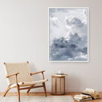 Shop Cloudscape II Canvas Print a painted style framed canvas wall art print from The Print Emporium artwork collection - Buy Australian made fine art painting style stretched canvas prints for the home and your interior decor space, TPE-273-CA-35X46-NF