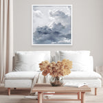 Shop Cloudscape II (Square) Art Print a painted style wall art print from The Print Emporium wall artwork collection - Buy Australian made fine art painting style poster and framed prints for the home and your interior decor room, TPE-464-AP