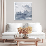 Shop Cloudscape II (Square) Art Print a painted style wall art print from The Print Emporium wall artwork collection - Buy Australian made fine art painting style poster and framed prints for the home and your interior decor room, TPE-464-AP