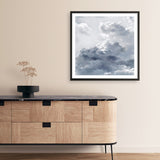 Shop Cloudscape II (Square) Art Print a painted style wall art print from The Print Emporium wall artwork collection - Buy Australian made fine art painting style poster and framed prints for the home and your interior decor room, TPE-464-AP