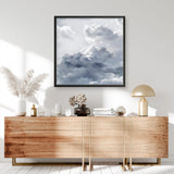 Shop Cloudscape II (Square) Art Print a painted style wall art print from The Print Emporium wall artwork collection - Buy Australian made fine art painting style poster and framed prints for the home and your interior decor room, TPE-464-AP