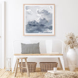 Shop Cloudscape II (Square) Art Print a painted style wall art print from The Print Emporium wall artwork collection - Buy Australian made fine art painting style poster and framed prints for the home and your interior decor room, TPE-464-AP