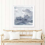 Shop Cloudscape II (Square) Art Print a painted style wall art print from The Print Emporium wall artwork collection - Buy Australian made fine art painting style poster and framed prints for the home and your interior decor room, TPE-464-AP