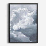 Shop Cloudscape III Canvas Print a painted style framed canvas wall art print from The Print Emporium artwork collection - Buy Australian made fine art painting style stretched canvas prints for the home and your interior decor space, TPE-274-CA-35X46-NF