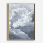 Shop Cloudscape III Canvas Print a painted style framed canvas wall art print from The Print Emporium artwork collection - Buy Australian made fine art painting style stretched canvas prints for the home and your interior decor space, TPE-274-CA-35X46-NF