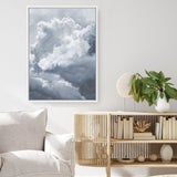 Shop Cloudscape III Canvas Print a painted style framed canvas wall art print from The Print Emporium artwork collection - Buy Australian made fine art painting style stretched canvas prints for the home and your interior decor space, TPE-274-CA-35X46-NF