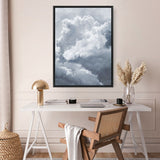 Shop Cloudscape III Canvas Print a painted style framed canvas wall art print from The Print Emporium artwork collection - Buy Australian made fine art painting style stretched canvas prints for the home and your interior decor space, TPE-274-CA-35X46-NF
