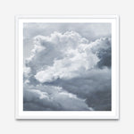Shop Cloudscape III (Square) Art Print a painted style wall art print from The Print Emporium wall artwork collection - Buy Australian made fine art painting style poster and framed prints for the home and your interior decor room, TPE-465-AP